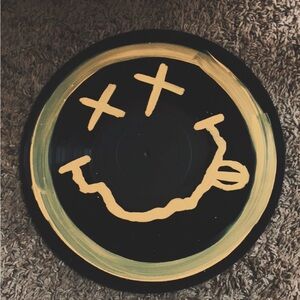 Nirvana Handpainted Vinyl Art Painting